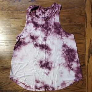American Eagle women's XS tie dye racer back tank
